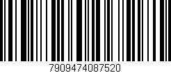 Código de barras (EAN, GTIN, SKU, ISBN): '7909474087520'