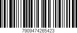 Código de barras (EAN, GTIN, SKU, ISBN): '7909474265423'