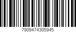 Código de barras (EAN, GTIN, SKU, ISBN): '7909474305945'