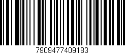 Código de barras (EAN, GTIN, SKU, ISBN): '7909477409183'