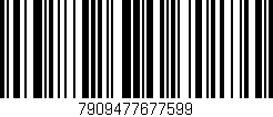 Código de barras (EAN, GTIN, SKU, ISBN): '7909477677599'