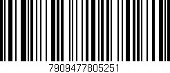 Código de barras (EAN, GTIN, SKU, ISBN): '7909477805251'