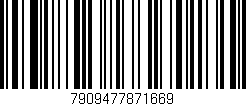 Código de barras (EAN, GTIN, SKU, ISBN): '7909477871669'