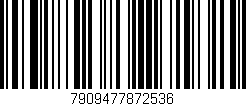 Código de barras (EAN, GTIN, SKU, ISBN): '7909477872536'