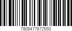Código de barras (EAN, GTIN, SKU, ISBN): '7909477872550'
