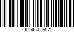 Código de barras (EAN, GTIN, SKU, ISBN): '7909484005972'