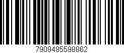 Código de barras (EAN, GTIN, SKU, ISBN): '7909485598862'