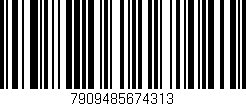 Código de barras (EAN, GTIN, SKU, ISBN): '7909485674313'