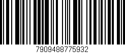 Código de barras (EAN, GTIN, SKU, ISBN): '7909488775932'