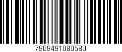 Código de barras (EAN, GTIN, SKU, ISBN): '7909491080580'