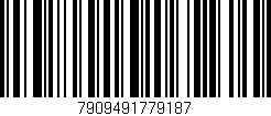 Código de barras (EAN, GTIN, SKU, ISBN): '7909491779187'