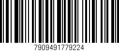 Código de barras (EAN, GTIN, SKU, ISBN): '7909491779224'