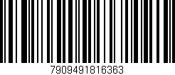 Código de barras (EAN, GTIN, SKU, ISBN): '7909491816363'