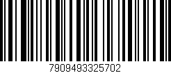 Código de barras (EAN, GTIN, SKU, ISBN): '7909493325702'