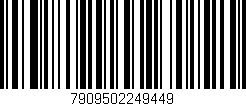 Código de barras (EAN, GTIN, SKU, ISBN): '7909502249449'