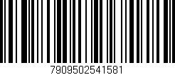 Código de barras (EAN, GTIN, SKU, ISBN): '7909502541581'