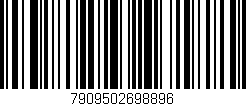 Código de barras (EAN, GTIN, SKU, ISBN): '7909502698896'