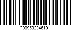 Código de barras (EAN, GTIN, SKU, ISBN): '7909502846181'