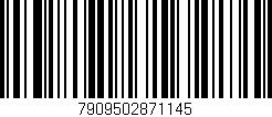 Código de barras (EAN, GTIN, SKU, ISBN): '7909502871145'