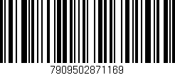 Código de barras (EAN, GTIN, SKU, ISBN): '7909502871169'