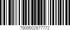 Código de barras (EAN, GTIN, SKU, ISBN): '7909502877772'
