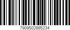 Código de barras (EAN, GTIN, SKU, ISBN): '7909502885234'
