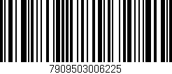 Código de barras (EAN, GTIN, SKU, ISBN): '7909503006225'
