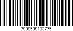 Código de barras (EAN, GTIN, SKU, ISBN): '7909509103775'