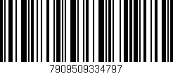Código de barras (EAN, GTIN, SKU, ISBN): '7909509334797'