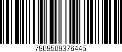 Código de barras (EAN, GTIN, SKU, ISBN): '7909509376445'