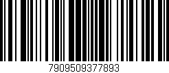 Código de barras (EAN, GTIN, SKU, ISBN): '7909509377893'
