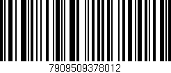 Código de barras (EAN, GTIN, SKU, ISBN): '7909509378012'