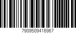 Código de barras (EAN, GTIN, SKU, ISBN): '7909509416967'