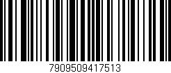Código de barras (EAN, GTIN, SKU, ISBN): '7909509417513'