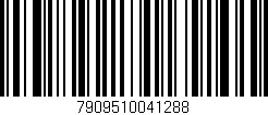 Código de barras (EAN, GTIN, SKU, ISBN): '7909510041288'
