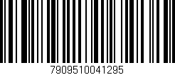 Código de barras (EAN, GTIN, SKU, ISBN): '7909510041295'