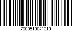 Código de barras (EAN, GTIN, SKU, ISBN): '7909510041318'