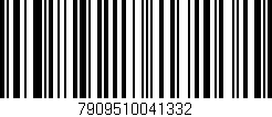 Código de barras (EAN, GTIN, SKU, ISBN): '7909510041332'