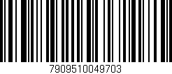 Código de barras (EAN, GTIN, SKU, ISBN): '7909510049703'