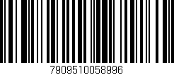 Código de barras (EAN, GTIN, SKU, ISBN): '7909510058996'