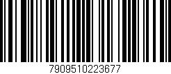 Código de barras (EAN, GTIN, SKU, ISBN): '7909510223677'