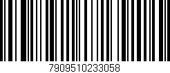 Código de barras (EAN, GTIN, SKU, ISBN): '7909510233058'