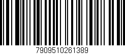 Código de barras (EAN, GTIN, SKU, ISBN): '7909510261389'