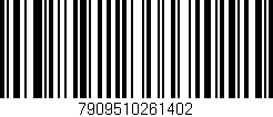 Código de barras (EAN, GTIN, SKU, ISBN): '7909510261402'