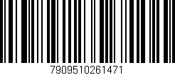 Código de barras (EAN, GTIN, SKU, ISBN): '7909510261471'