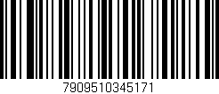 Código de barras (EAN, GTIN, SKU, ISBN): '7909510345171'