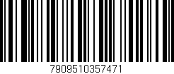 Código de barras (EAN, GTIN, SKU, ISBN): '7909510357471'