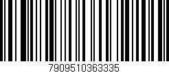 Código de barras (EAN, GTIN, SKU, ISBN): '7909510363335'