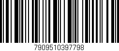 Código de barras (EAN, GTIN, SKU, ISBN): '7909510397798'