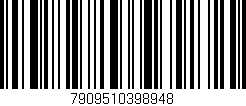 Código de barras (EAN, GTIN, SKU, ISBN): '7909510398948'